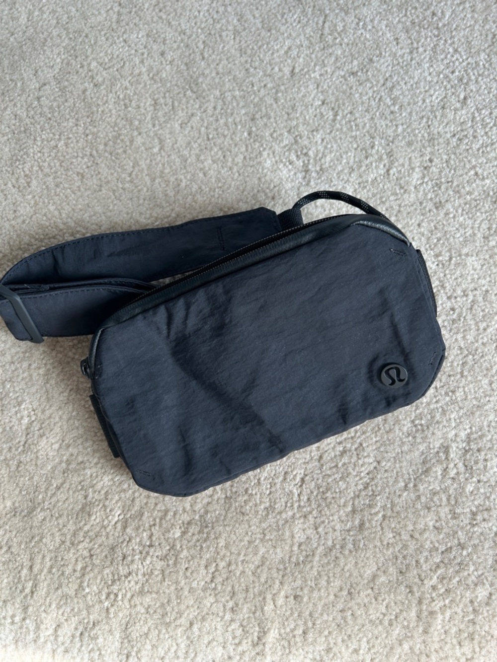 lululemon athletica Black Waist/Crossbody Bag